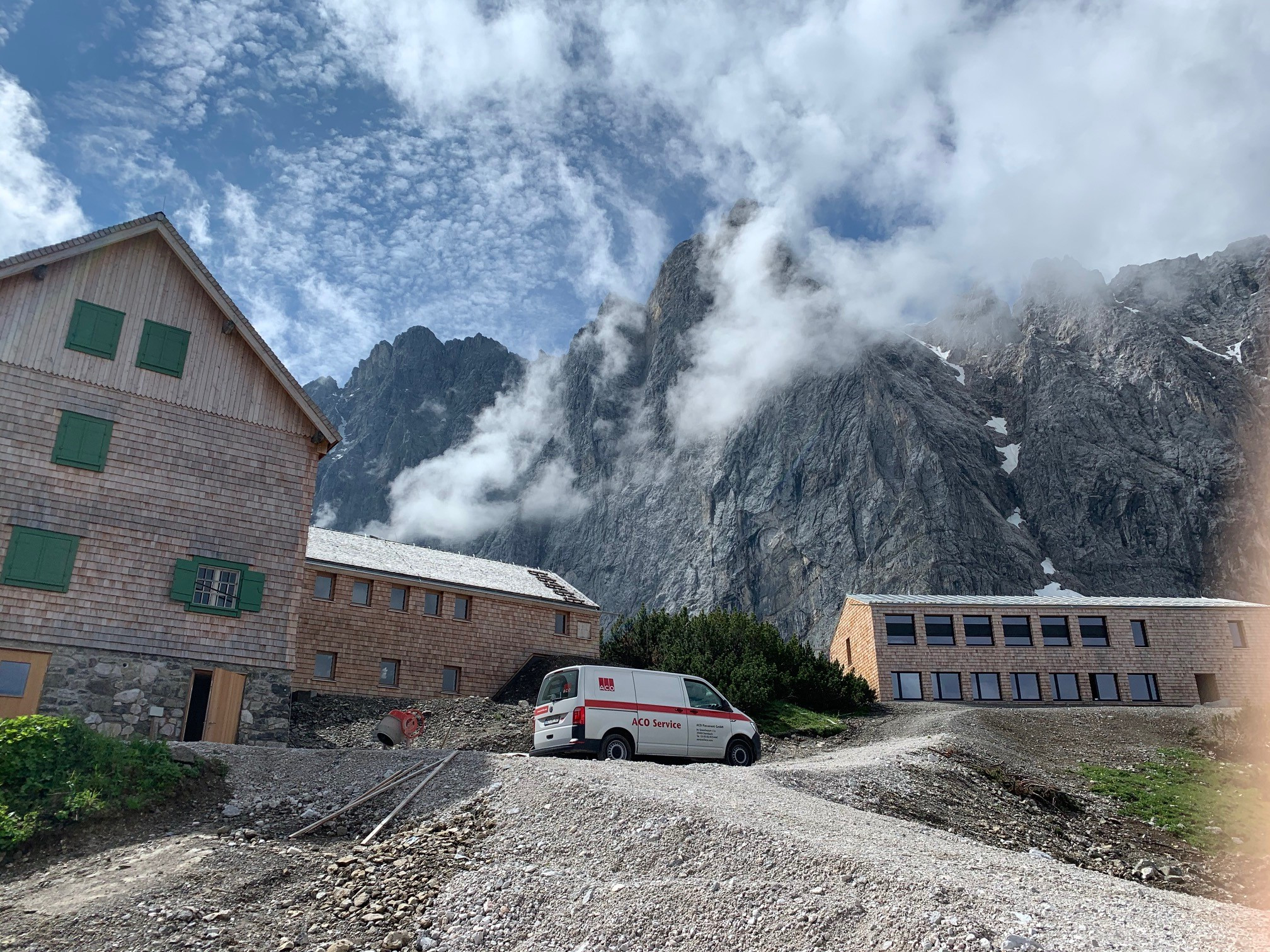 Falkenhütte Hinterriß in Österreich