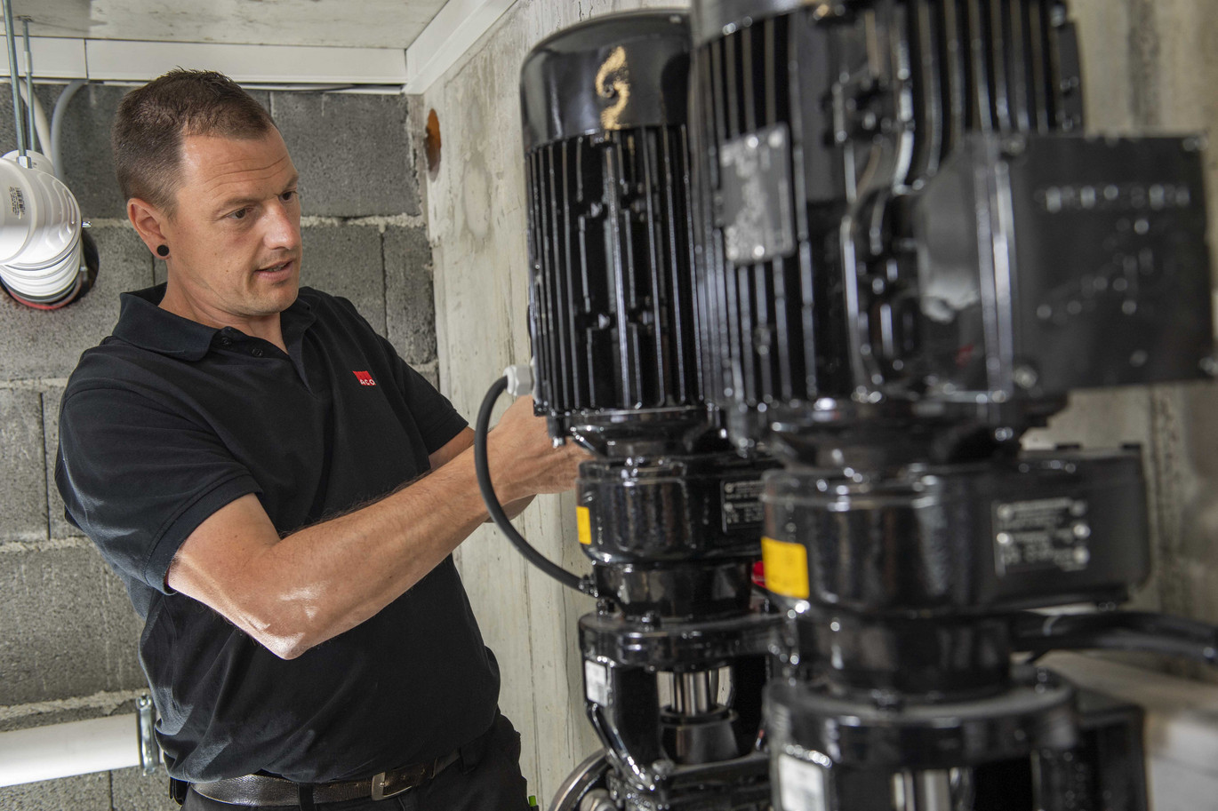 Abwasser von Waschmaschine und Co. sicher aus dem Keller geleitet – mit  einer ACO Hebeanlage